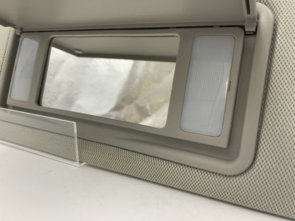 2013-2016 Chevrolet Malibu Passenger Sun Visor Gray Illuminated OEM C04B32028