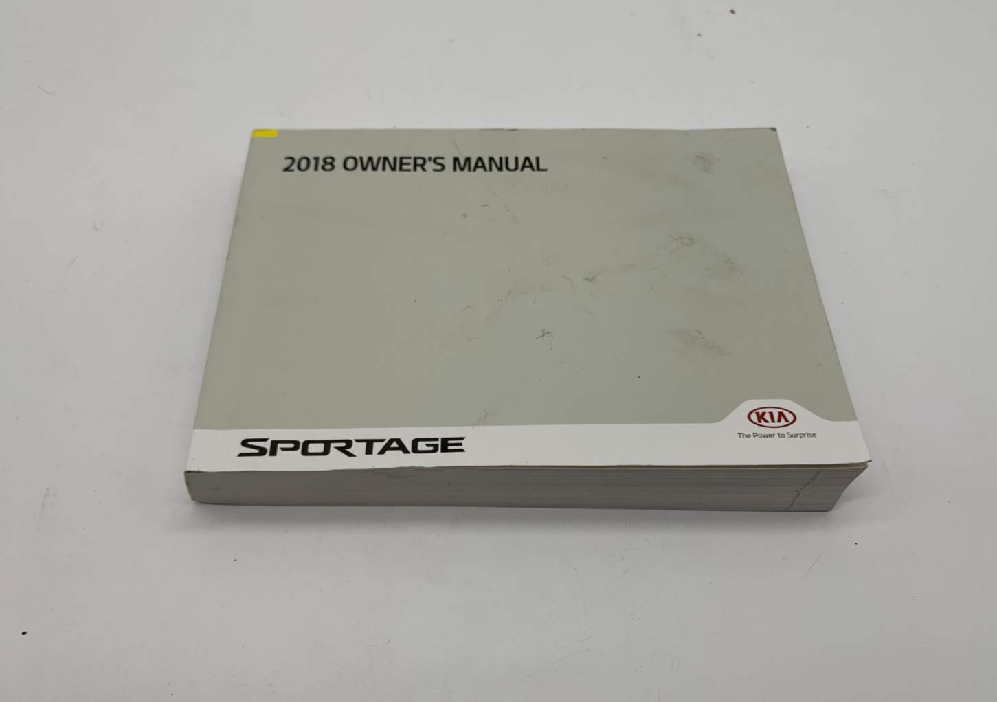 2018 Kia Sportage Owners Manual OEM