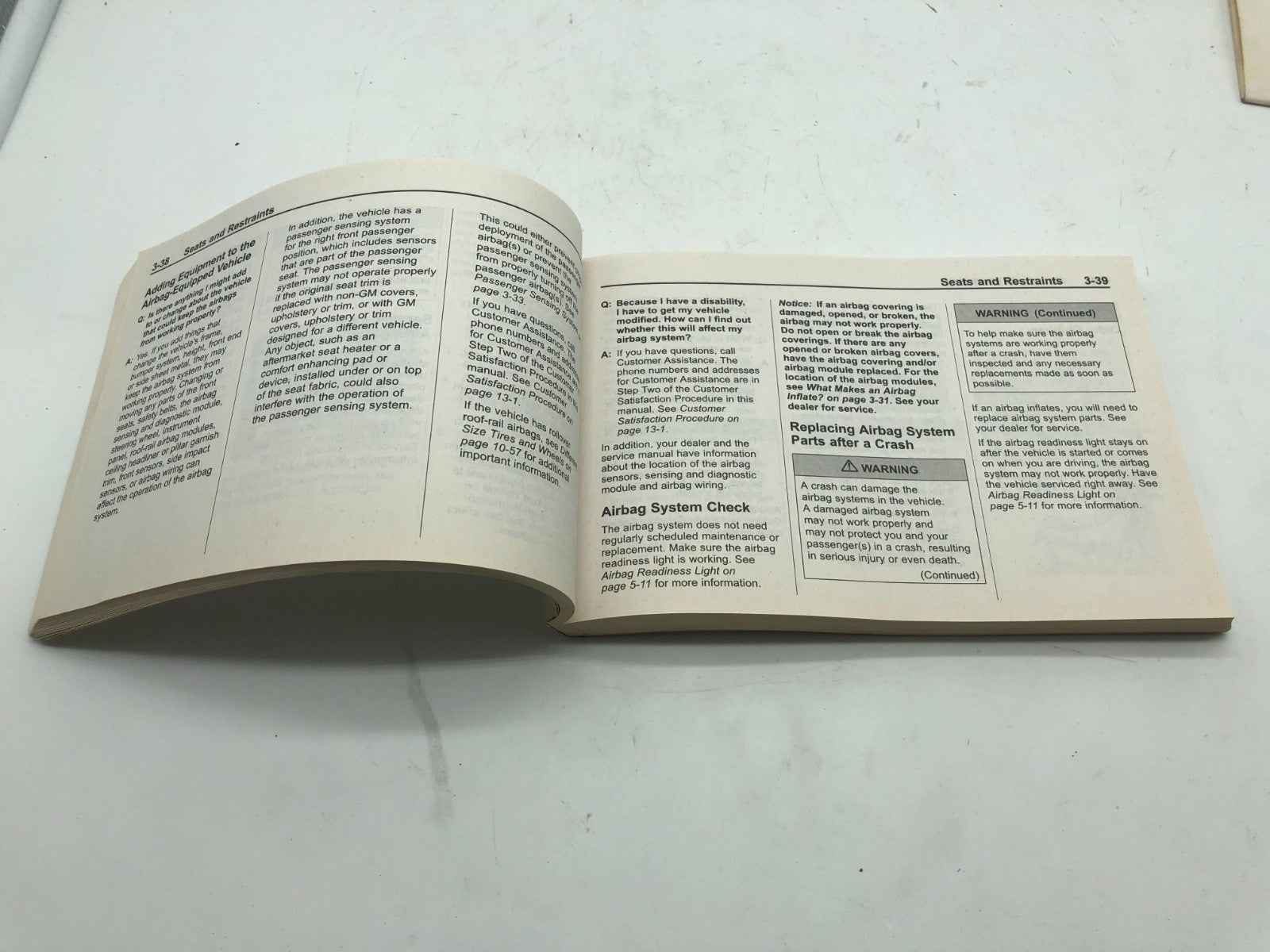 2011 Chevrolet Cruze Owners Manual Set OEM B04B33052