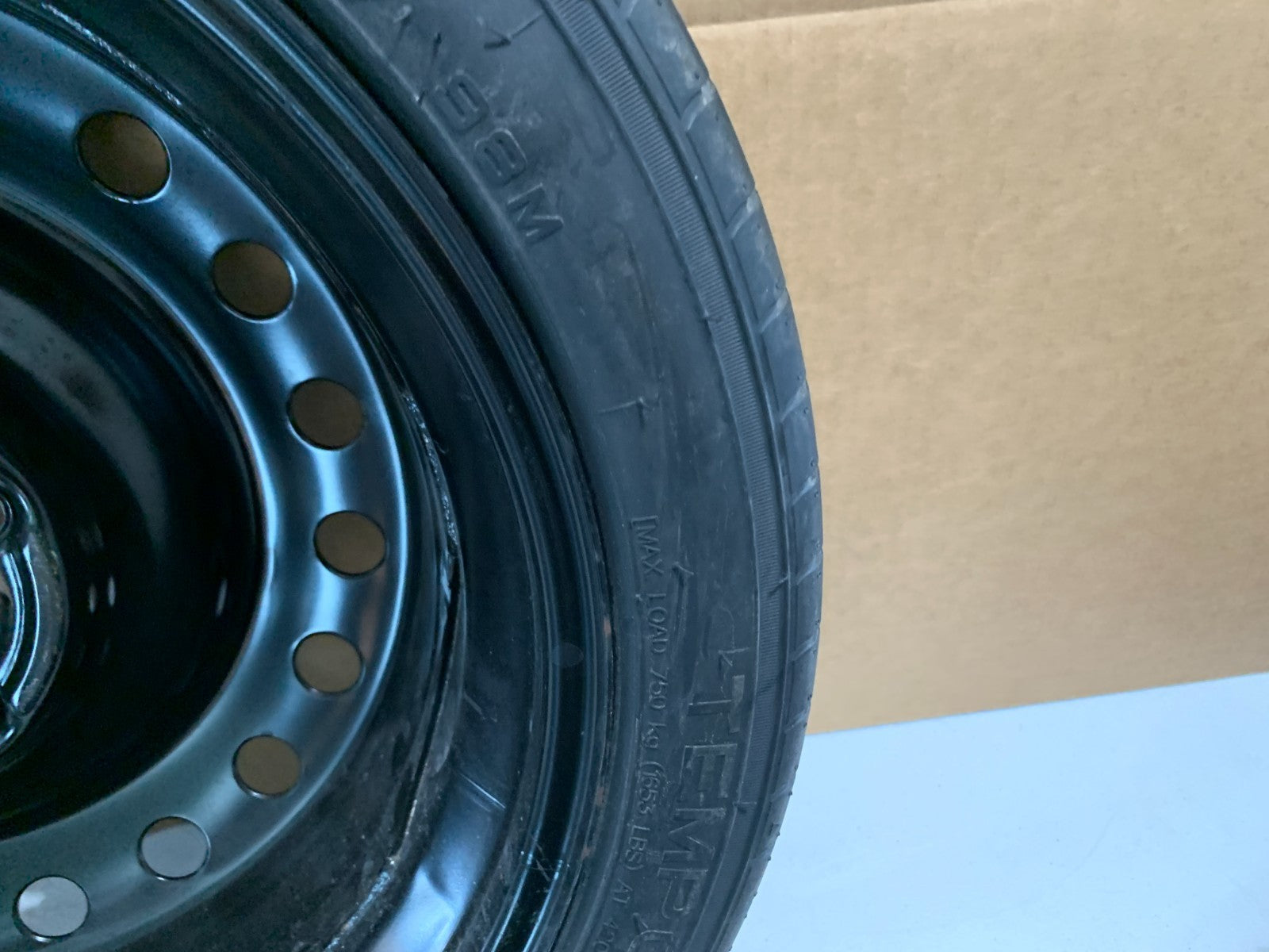 2013-2016 Chevrolet Malibu 17" Spare Tire with Jack Kit Donut T125/70R17 OEM
