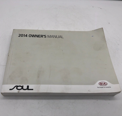 2014 Kia Soul Owners Manual OEM E01B23003