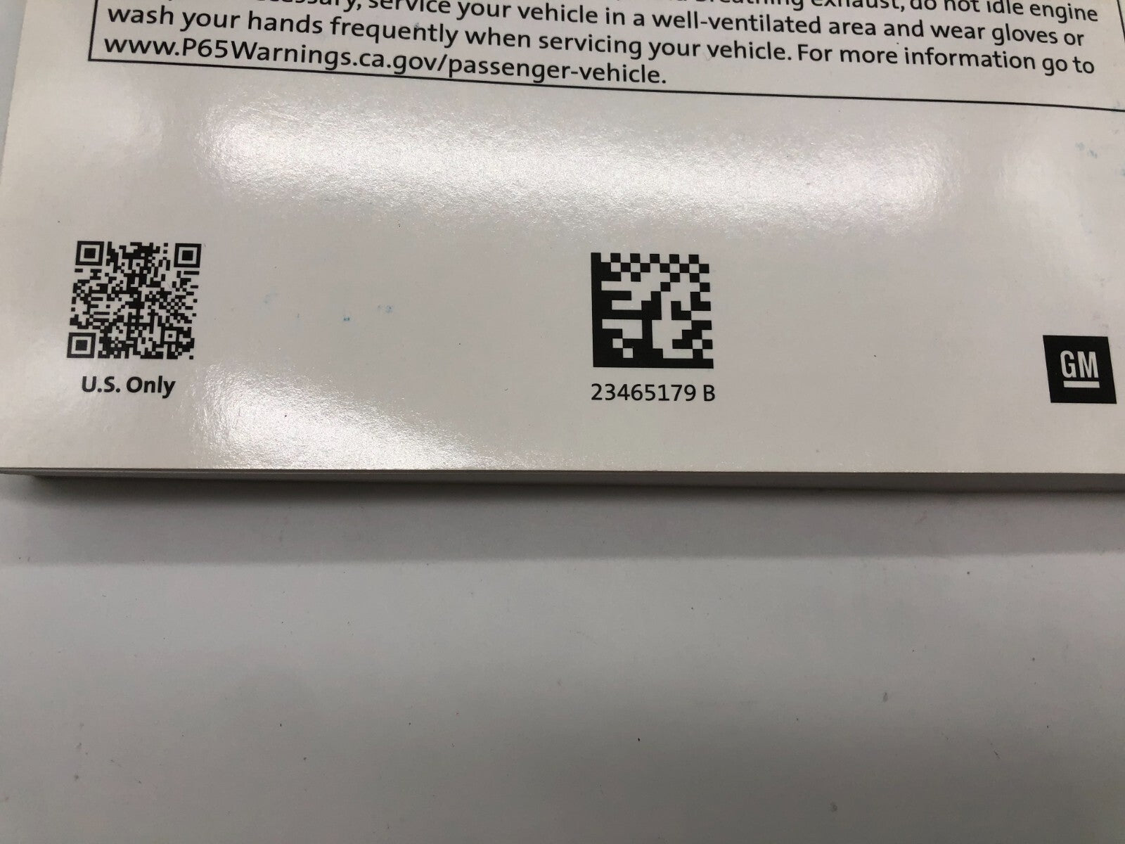 2018 Buick Enclave Owners Manual Set with Case OEM E03B47003