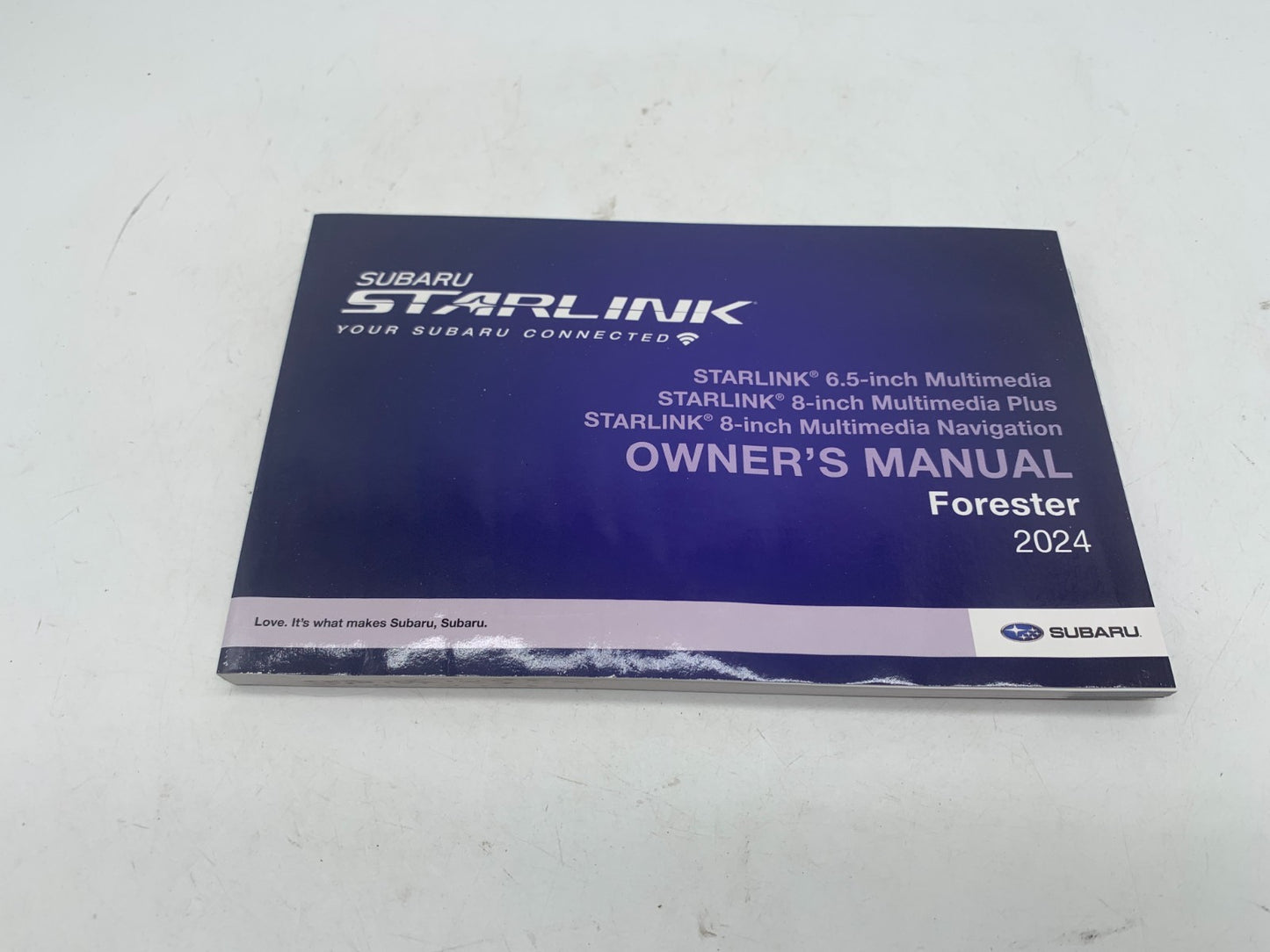 2024 Subaru Forester Owners Manual Set with Case OEM
