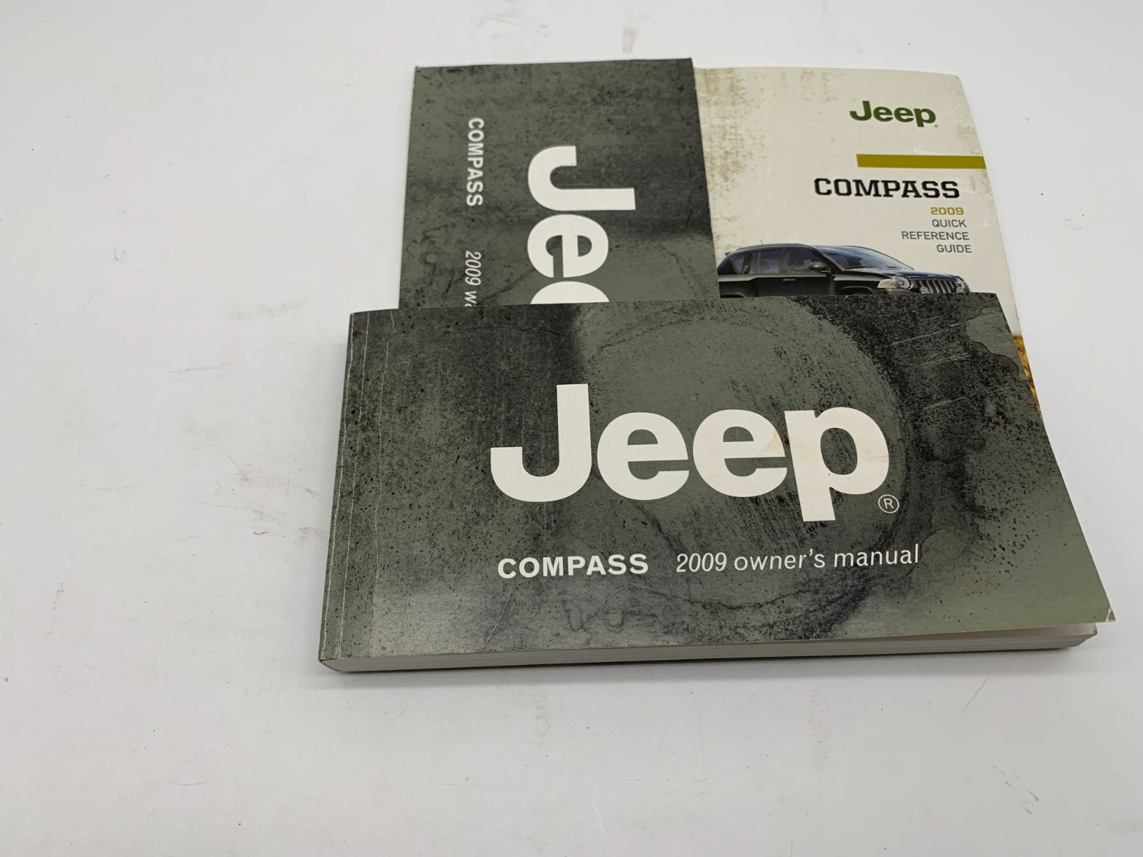 2009 Jeep Compass Owners Manual Set OEM B04B25013
