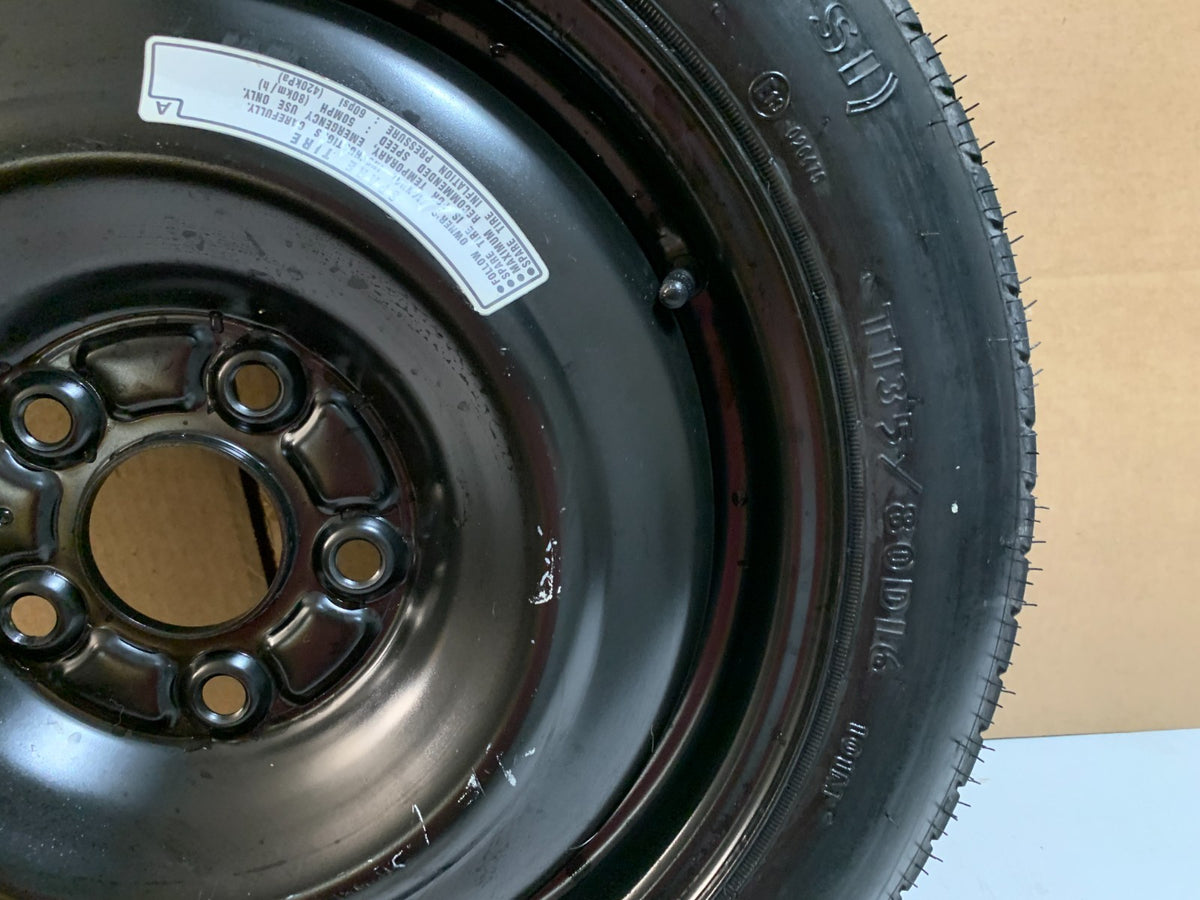 2005-2010 Honda Odyssey 16" Spare Tire Wheel Compact Donut T135/80D16