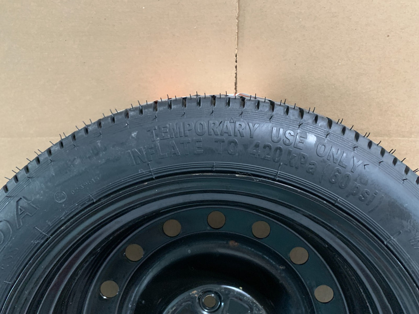 2009-2014 Acura TL 17" Spare Tire Wheel Compact Donut T135/80D17