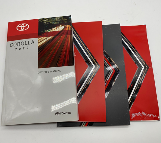 2022 Toyota Corolla Owners Manual Set OEM C04B38004