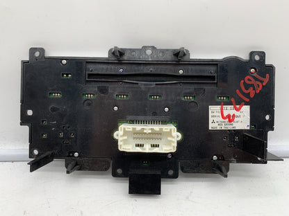 2009 Mitsubishi Eclipse Radio Receiver Faceplate Control Panel OEM A04B02015