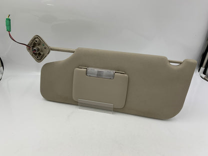 2010-2011 Ford Taurus Driver Sun Visor Sunvisor Gray Illuminated OEM E03B37057