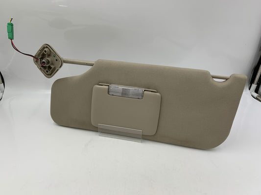 2010-2011 Ford Taurus Driver Sun Visor Sunvisor Gray Illuminated OEM E03B37057