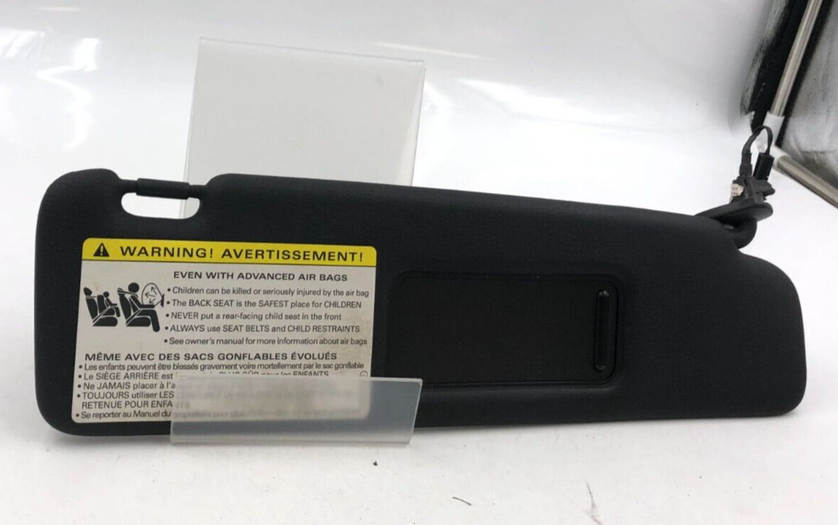 2003-2009 Audi A4 Convertible Passenger Sun Visor Black OEM C03B39025