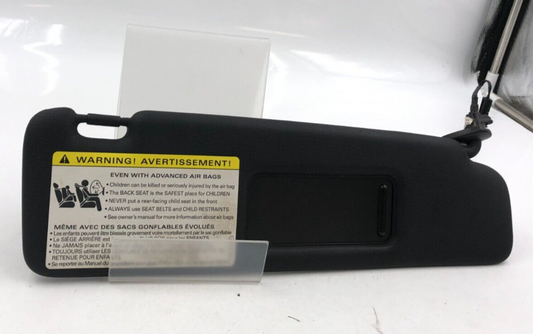 2003-2009 Audi A4 Convertible Passenger Sun Visor Black OEM C03B39025