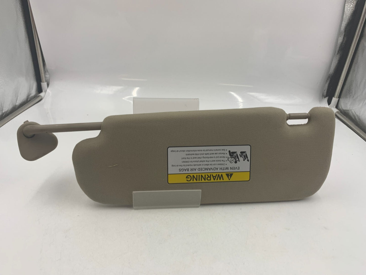 2011-2016 Kia Optima Passenger Sun Visor Tan OEM D02B33082