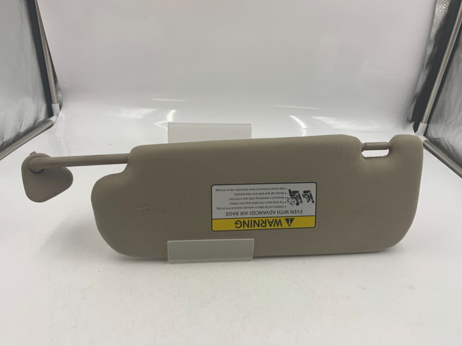 2011-2016 Kia Optima Passenger Sun Visor Tan OEM D02B33082