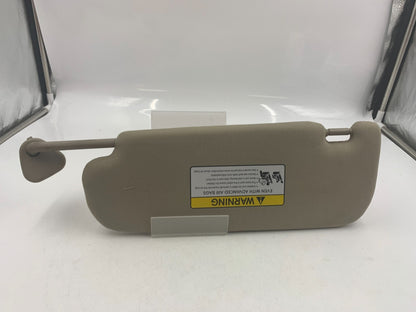 2011-2016 Kia Optima Passenger Sun Visor Tan OEM D02B33082