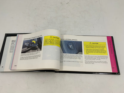 2001 Saturn S Series Owners Manual OEM D01B13007
