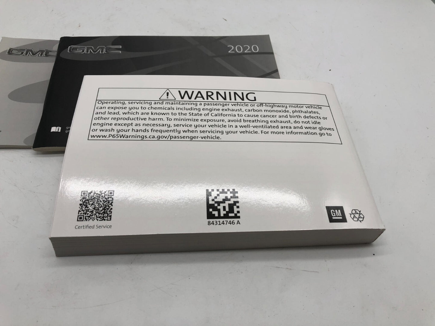 2020 GMC Terrain Terrain Denali Owners Manual Set OEM A02B03032