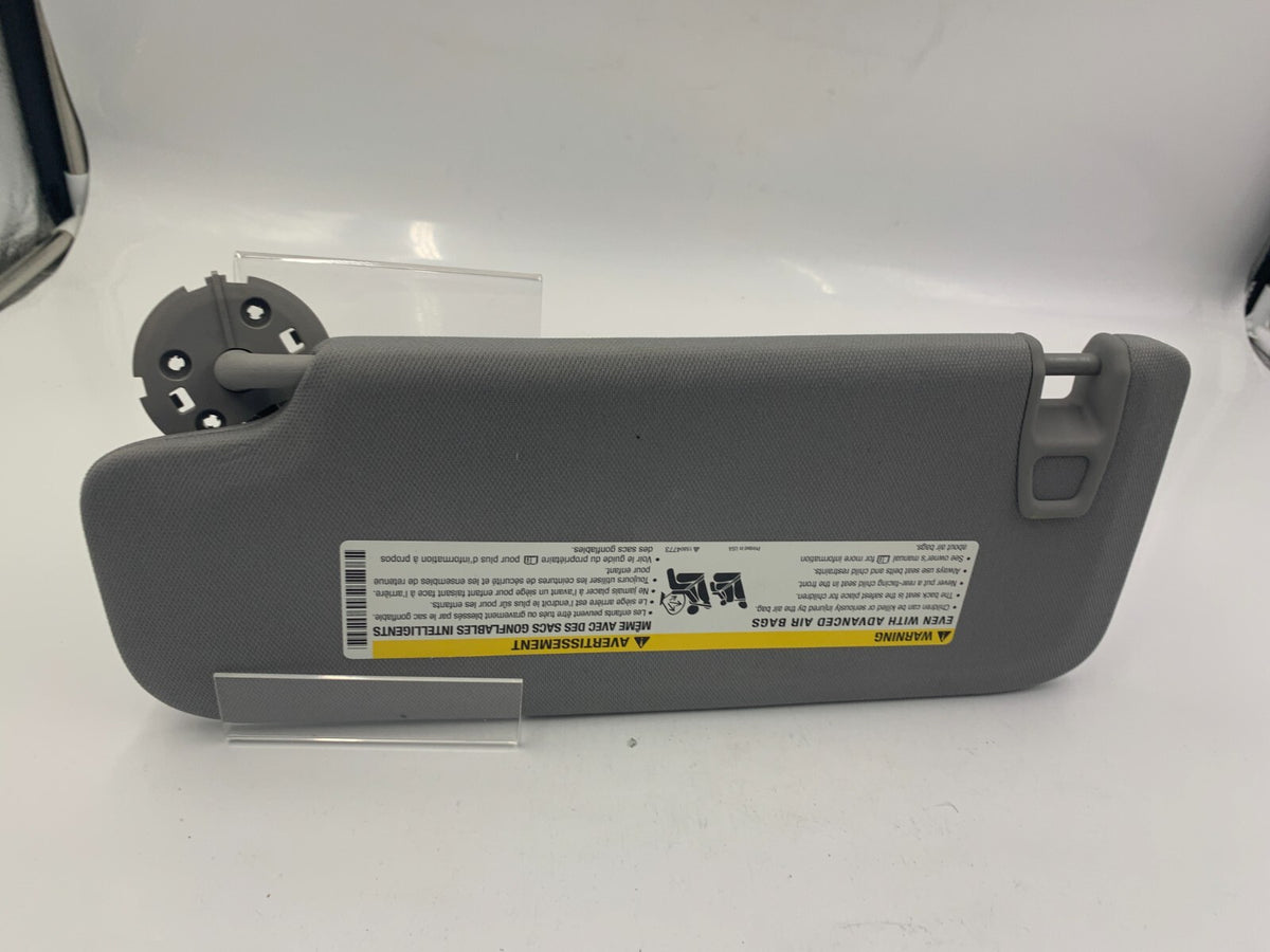 2016-2021 Chevrolet Malibu Passenger Sun Visor Gray OEM C01B37064
