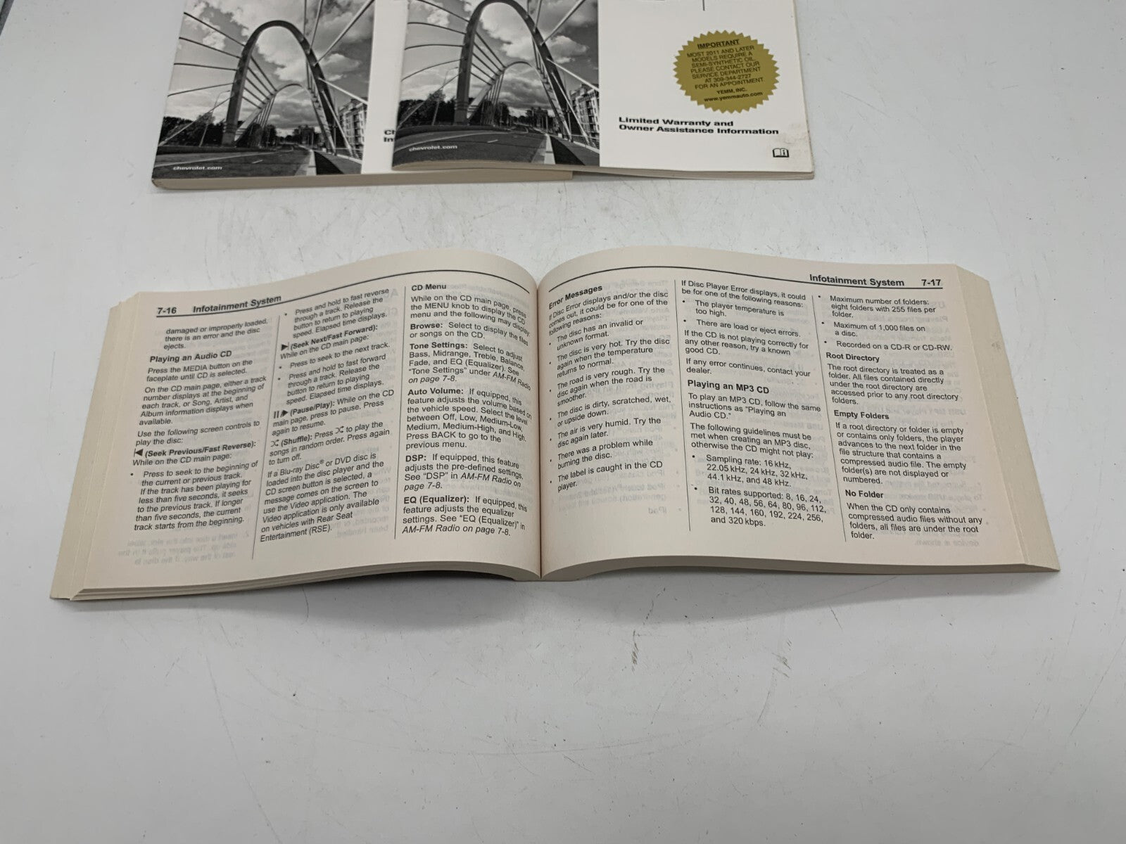 2015 Chevrolet Silverado 1500 2500 Owners Manual Set OEM C01B05005