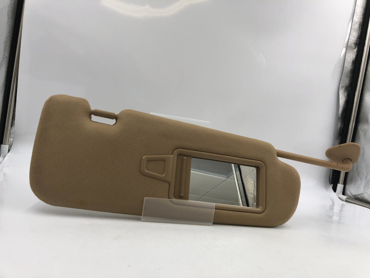 2011-2015 Hyundai Sonata Passenger Sun Visor Tan OEM D01B25064