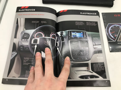 2012 Dodge Grand Caravan Owners Manual Set with Case OEM D04B66008