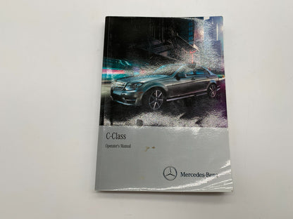2013 Mercedes-Benz C250 Owners Manual Set with Case OEM C03B44006