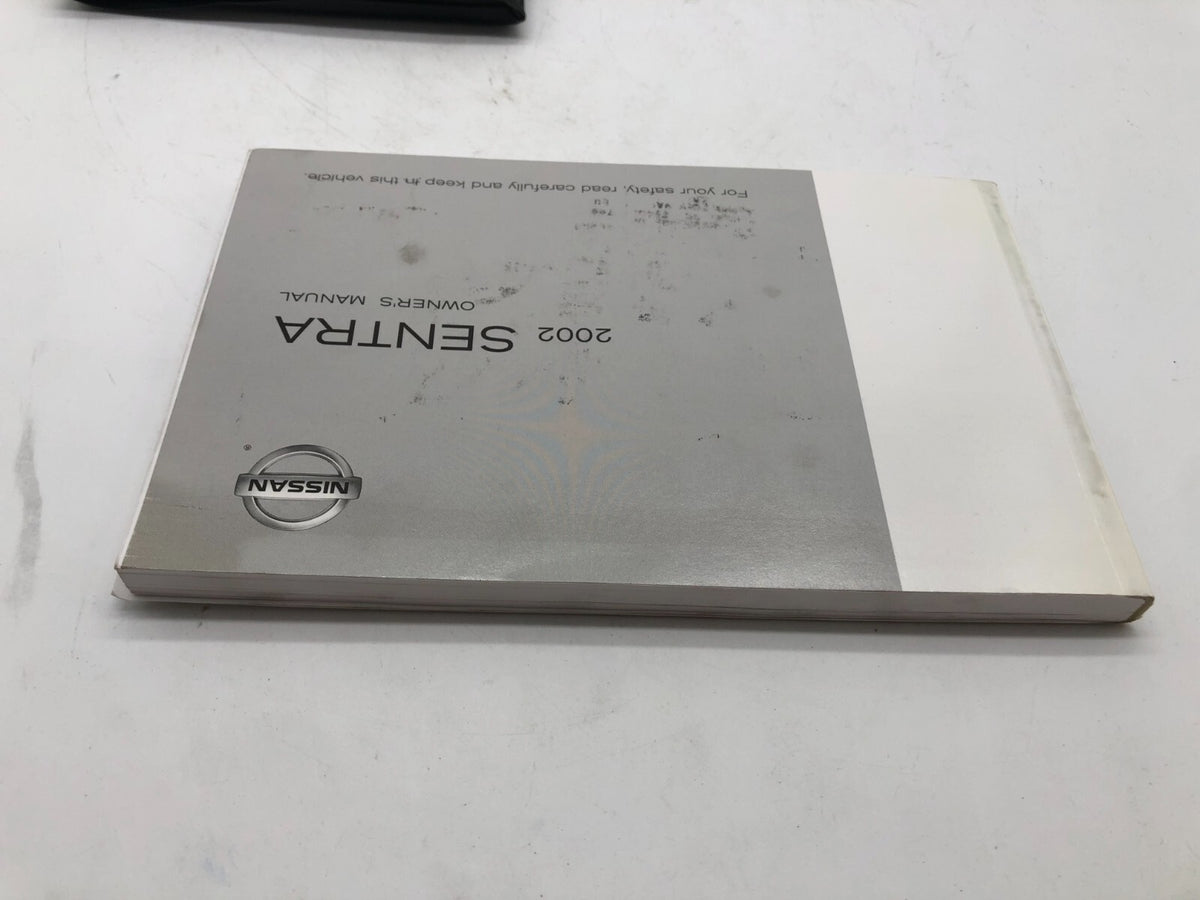 2002 Nissan Sentra Owners Manual with Case OEM R01B51003