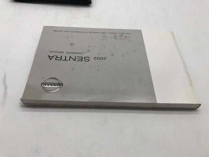 2002 Nissan Sentra Owners Manual with Case OEM R01B51003