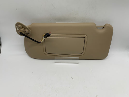2007-2009 Cadillac SRX Driver Sun Visor Sunvisor Tan Illuminated OEM A04B42010