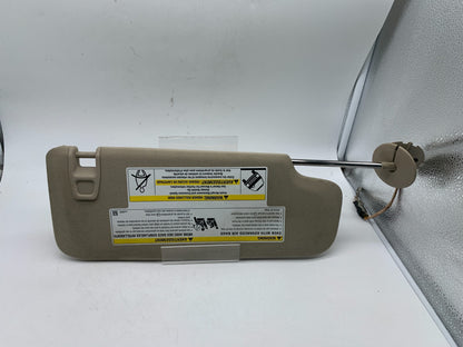 2021-2022 Buick Envision Driver Sun Visor Beige Illuminated OEM D03B02001
