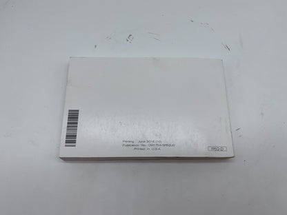 2017 Nissan Pathfinder Owners Manual OEM D03B28004