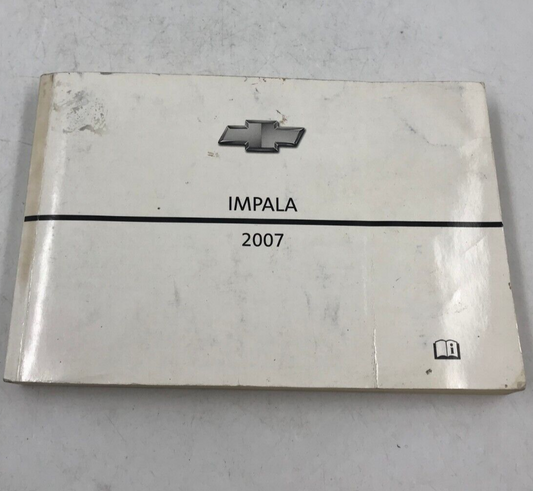 2009 Chevrolet Impala Owners Manual OEM E01B26026