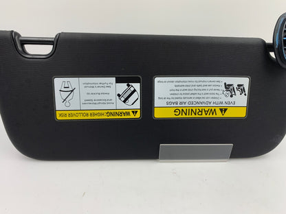 2014-2019 Kia Soul Driver Sun Visor Black Illuminated OEM C03B32008