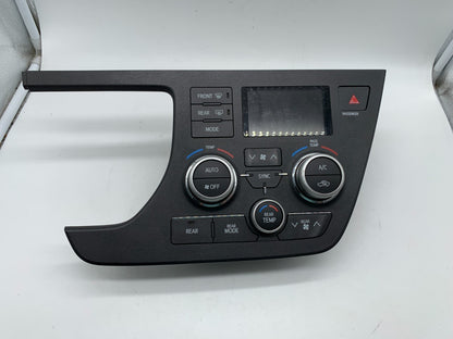2015-2017 Toyota Sienna Climate Control AC Heater Temperature OEM A04B41004