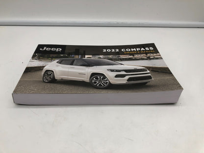 2022 Jeep Compass Owners Manual OEM R01B37009