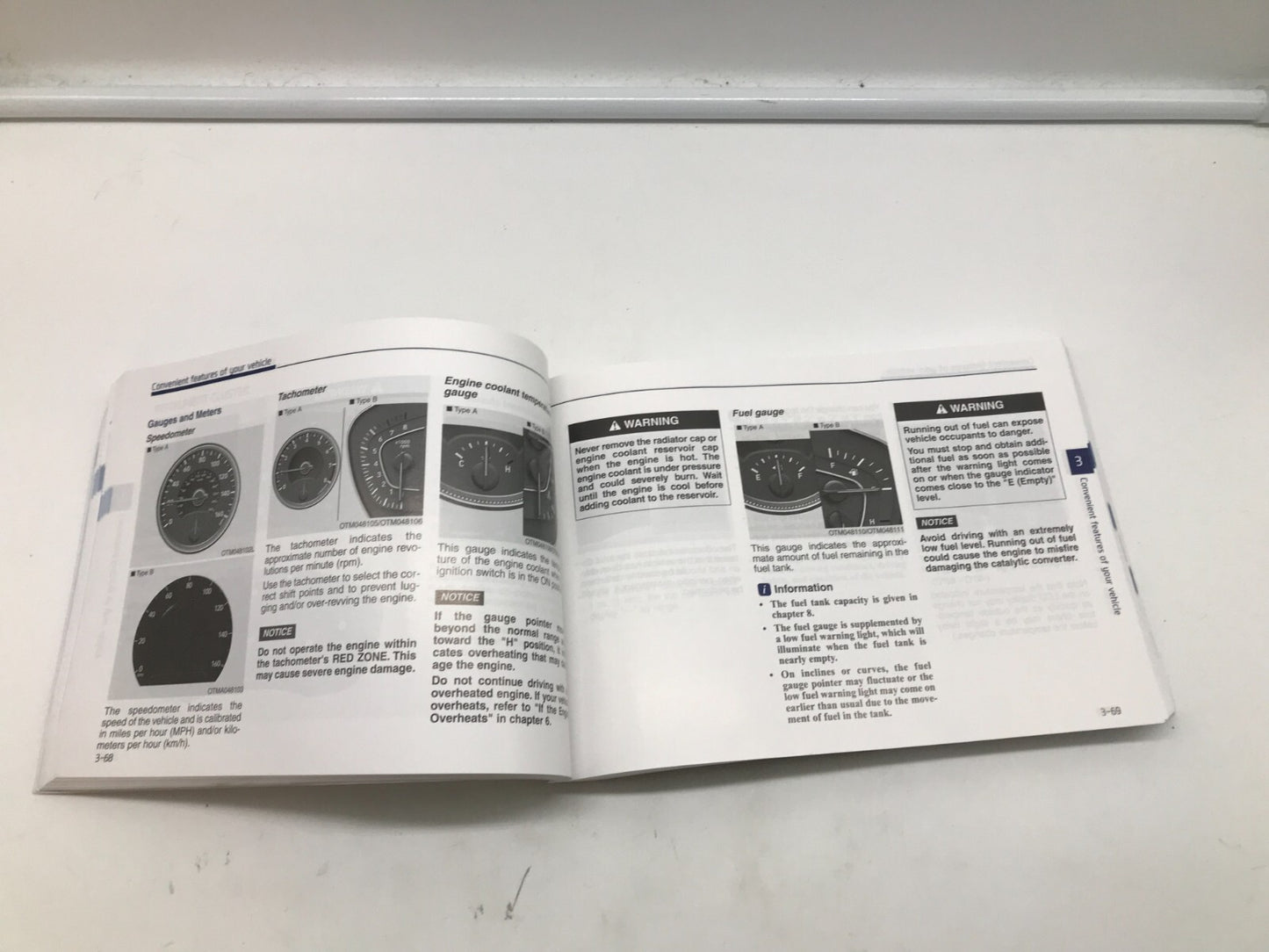 2020 Hyundai Santa FE Sport Owners Manual OEM D01B65007