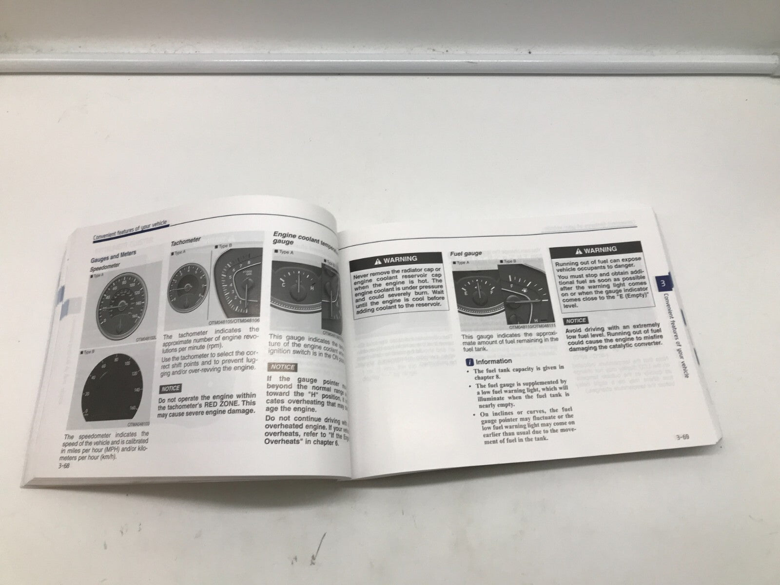 2020 Hyundai Santa FE Sport Owners Manual OEM D01B65007