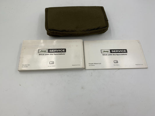 2008 Jeep Compass Owners Manual Set with Case OEM B02B26052