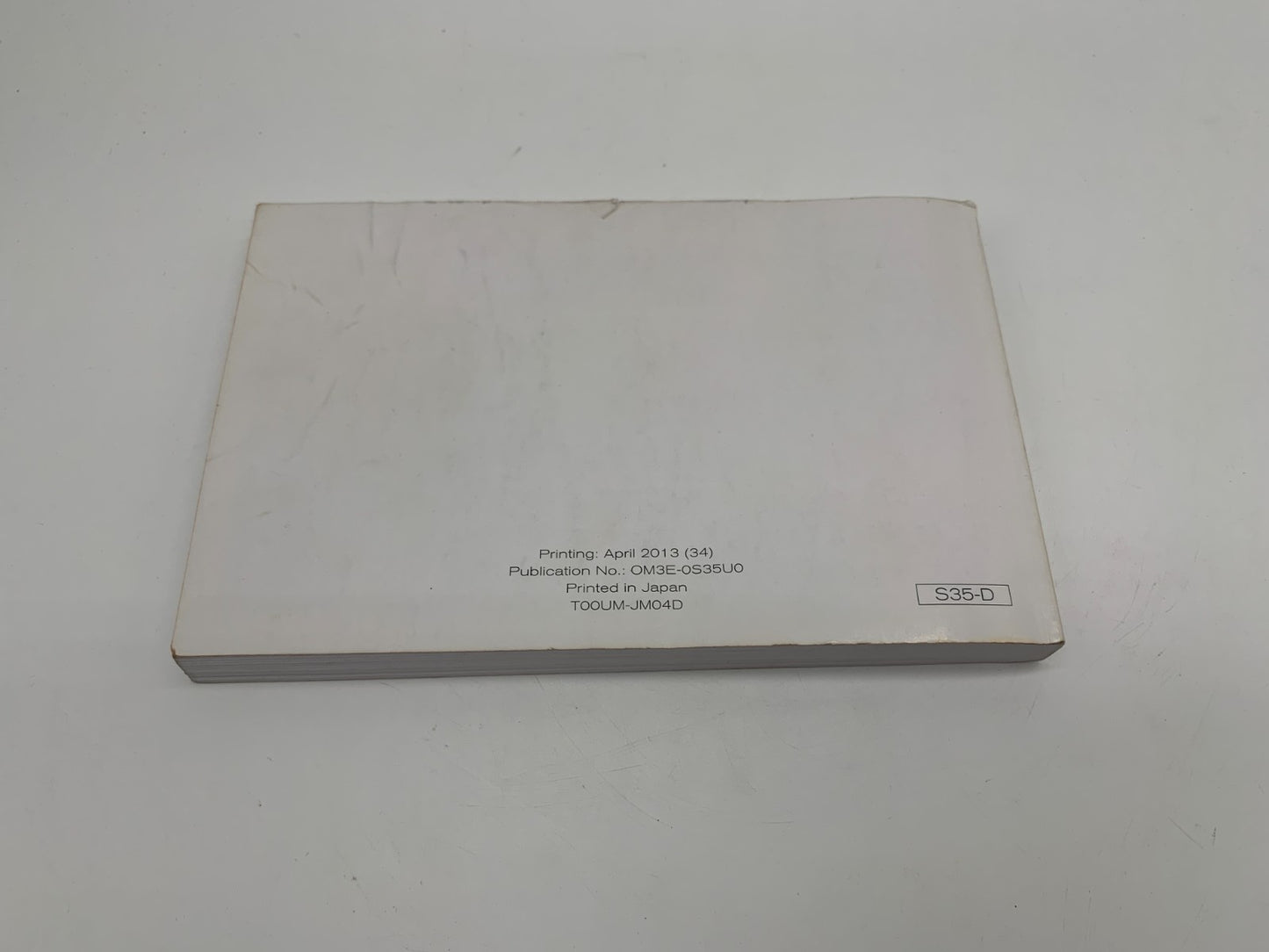 2013 Nissan Rogue Owners Manual Set with Case OEM