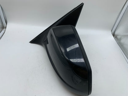 2012-2013 BMW 528i Driver Side View Power Door Mirror Black OEM B04B01005