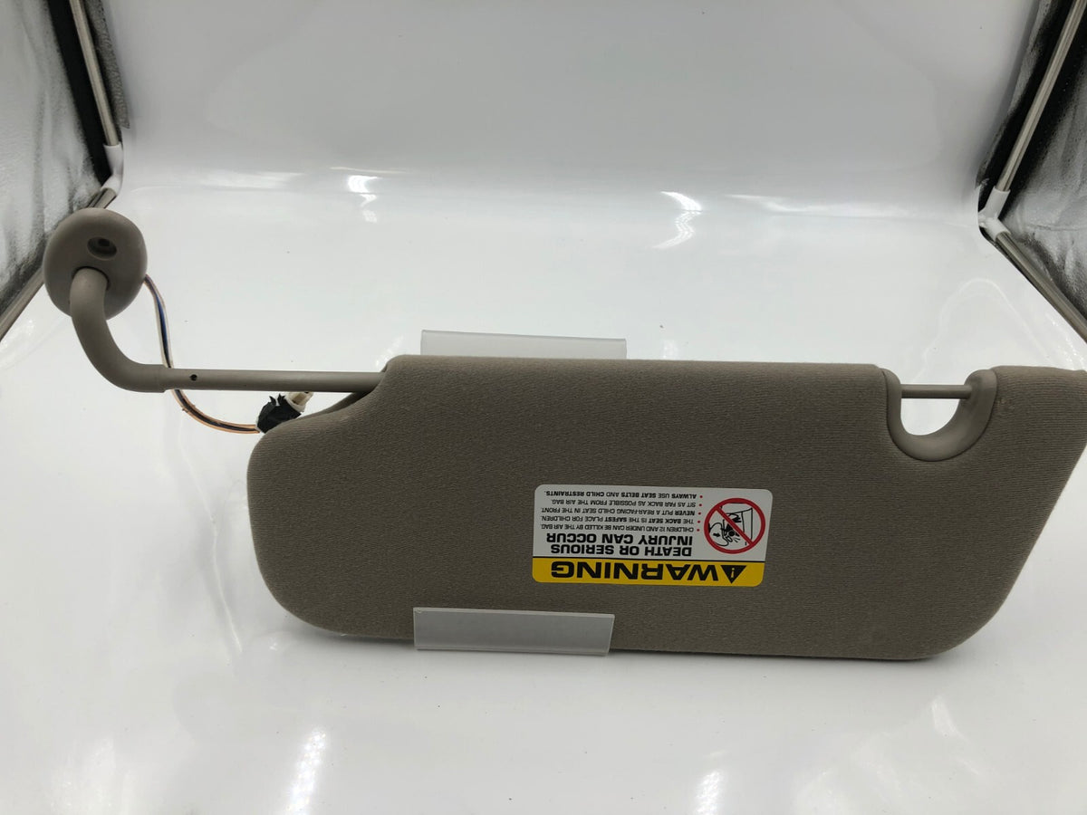 2002-2003 Jeep Liberty Passenger Sun Visor Gray Illumination OEM D04B63003