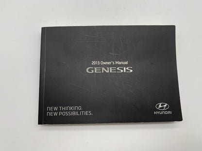 2013 Hyundai Genesis Owners Manual Set with Case OEM C03B44002
