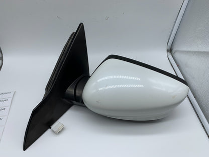 2013-2017 Honda Accord Sedan Driver Side View Power Door Mirror White B03B55035