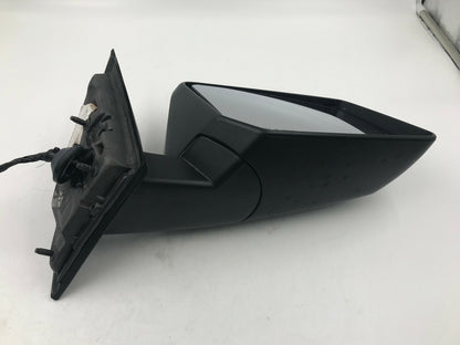 2007-2008 GMC Acadia Passenger Side View Power Door Mirror Black OEM B03B28004