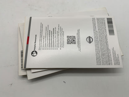 2016 Nissan Sentra Owners Manual Set with Case OEM B04B55052