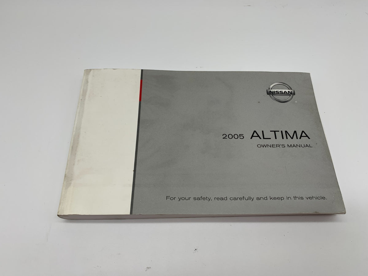 2005 Nissan Altima Owners Manual OEM B03B17010