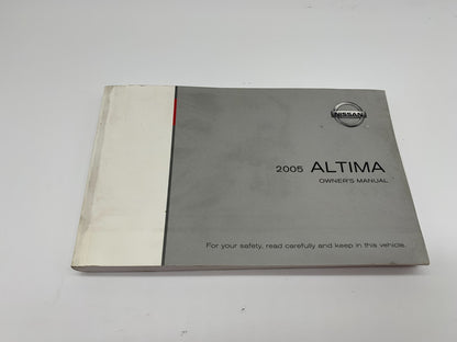 2005 Nissan Altima Owners Manual OEM B03B17010