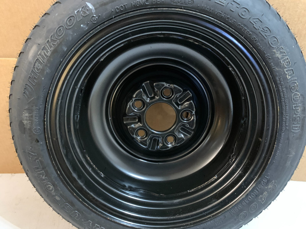 2013-2020 Hyundai Elantra 15" Spare Tire T125/80D15 Compact Donut