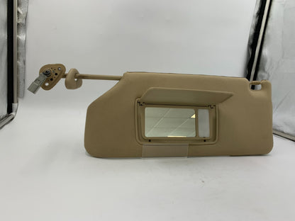 2006-2010 Honda Odyssey Driver Sun Visor Tan Illuminated OEM C02B46027