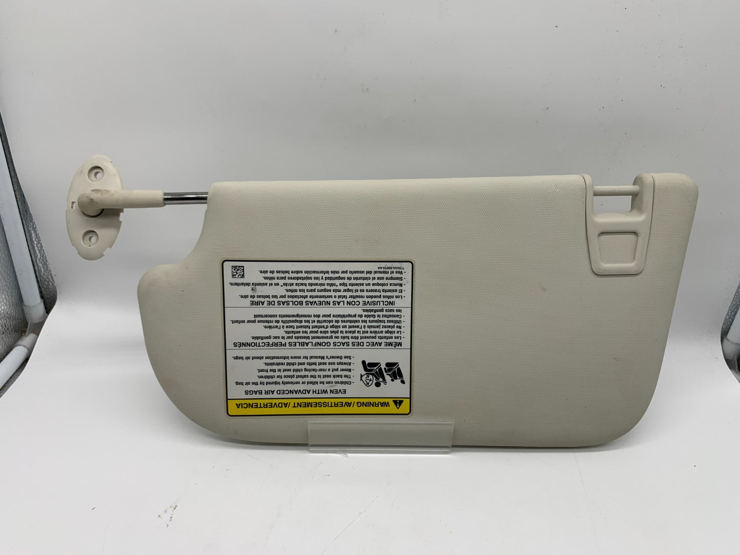 2013-2019 Ford Escape Passenger Sun Visor Gray OEM A02B54014